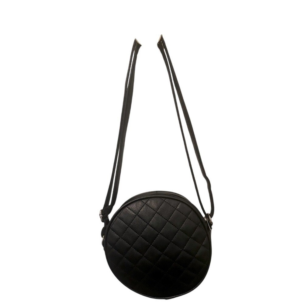 Unbranded Women Small Black Quilted Handbag Purse Travel‎ Vacation Casual Party